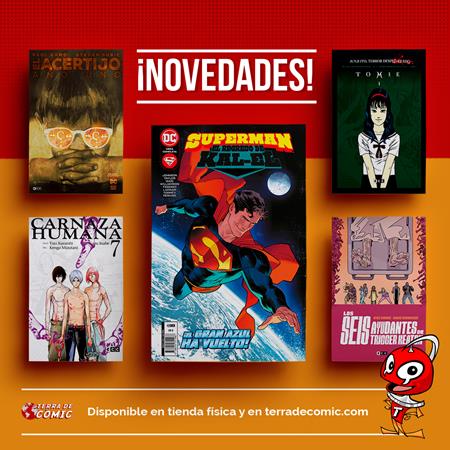 Recibido: novedades del martes | Terra de Còmic - Tu tienda de cómics online especializada en cómics, manga y merchandising