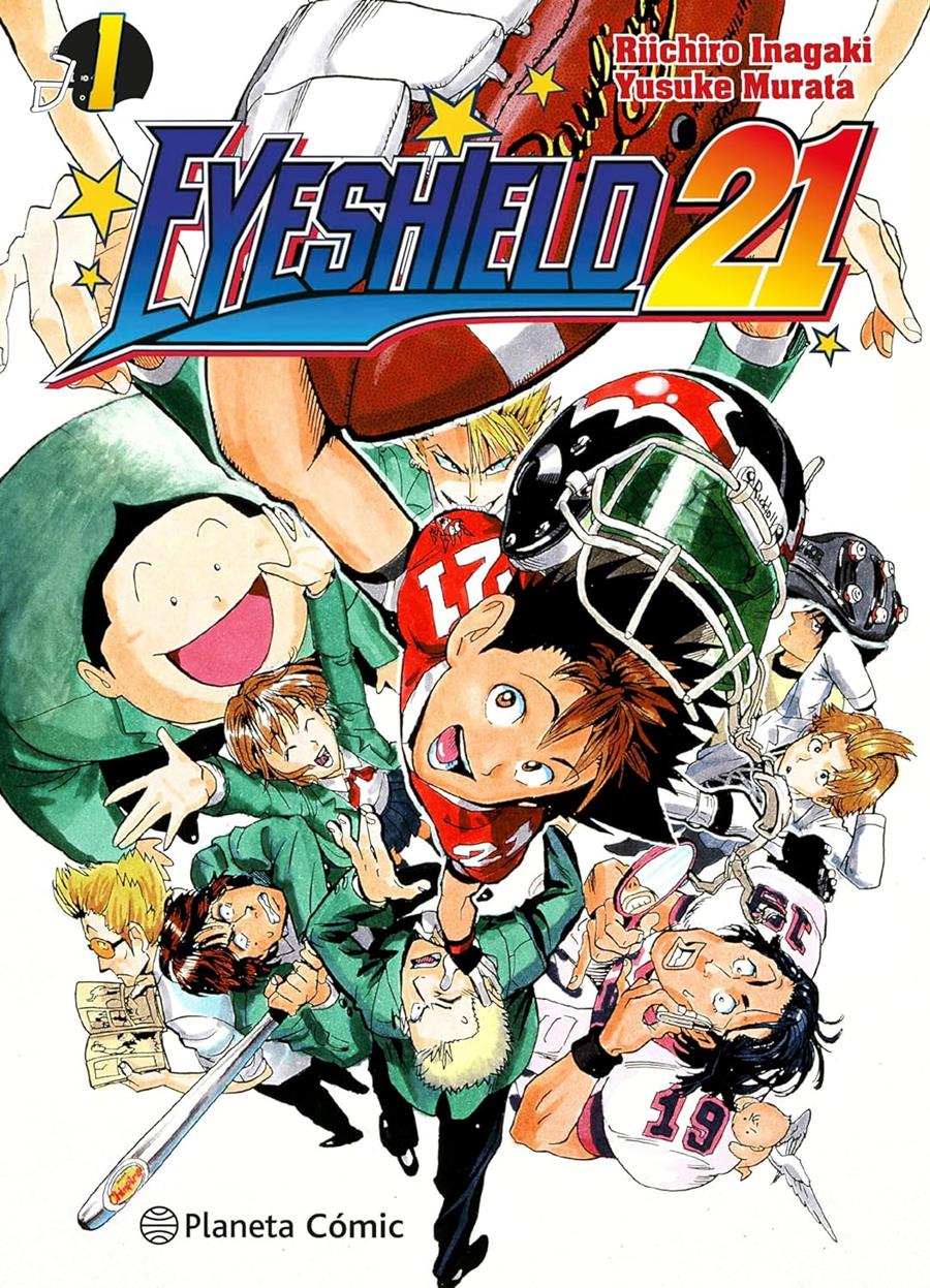 Eyeshield 21 nº 01 | N0524-PLA09 | Riichiro Inagaki, Yusuke Murata | Terra de Còmic - Tu tienda de cómics online especializada en cómics, manga y merchandising
