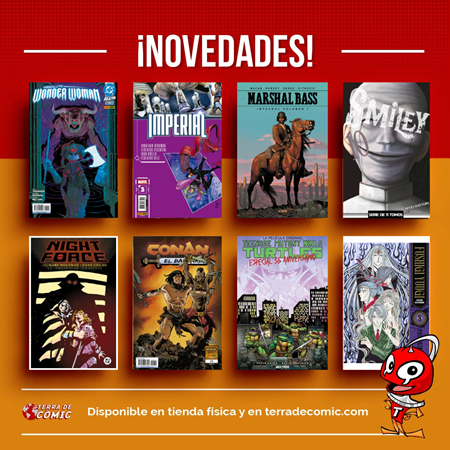 Recibido: novedades del jueves | Terra de Còmic - Tu tienda de cómics online especializada en cómics, manga y merchandising