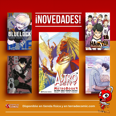 Recibido: novedades del miércoles | Terra de Còmic - Tu tienda de cómics online especializada en cómics, manga y merchandising