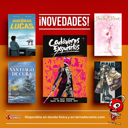 Recibido: novedades del viernes | Terra de Còmic - Tu tienda de cómics online especializada en cómics, manga y merchandising