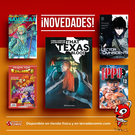 Recibido: novedades del miércoles | Terra de Còmic - Tu tienda de cómics online especializada en cómics, manga y merchandising