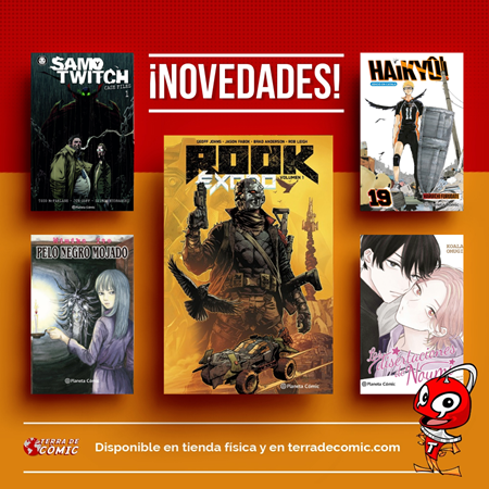 Recibido: novedades del miércoles | Terra de Còmic - Tu tienda de cómics online especializada en cómics, manga y merchandising