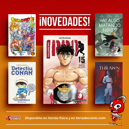 Recibido: novedades del miércoles | Terra de Còmic - Tu tienda de cómics online especializada en cómics, manga y merchandising