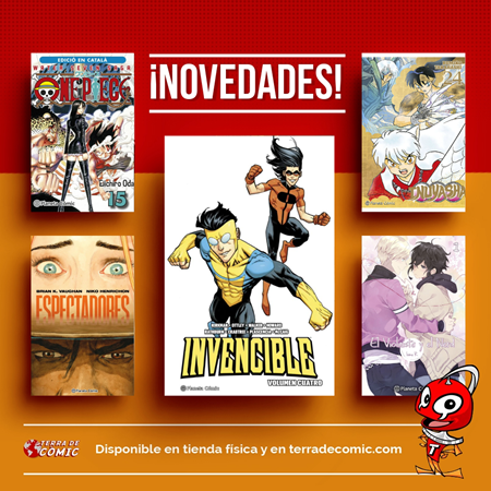 Recibido: novedades del miércoles | Terra de Còmic - Tu tienda de cómics online especializada en cómics, manga y merchandising