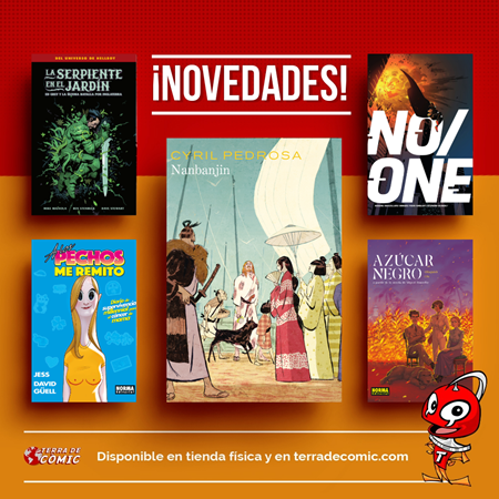 Recibido: novedades del viernes | Terra de Còmic - Tu tienda de cómics online especializada en cómics, manga y merchandising