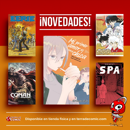 Recibido: novedades del miércoles | Terra de Còmic - Tu tienda de cómics online especializada en cómics, manga y merchandising