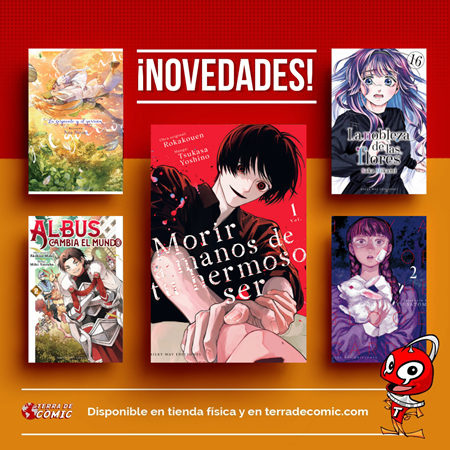 Recibido: novedades del martes | Terra de Còmic - Tu tienda de cómics online especializada en cómics, manga y merchandising