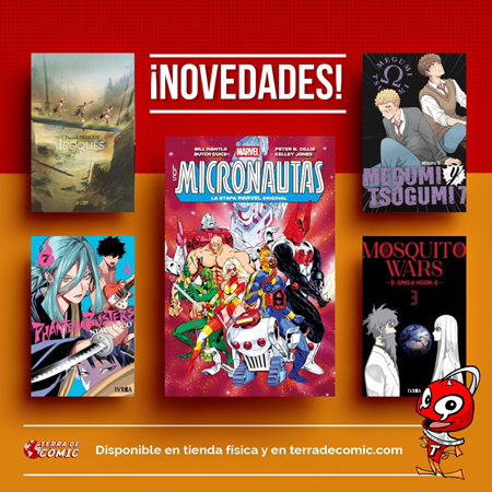 Recibido: novedades del jueves | Terra de Còmic - Tu tienda de cómics online especializada en cómics, manga y merchandising