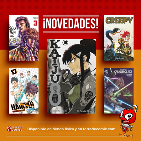 Recibido: novedades del miércoles | Terra de Còmic - Tu tienda de cómics online especializada en cómics, manga y merchandising