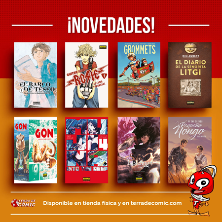 Recibido: novedades del viernes | Terra de Còmic - Tu tienda de cómics online especializada en cómics, manga y merchandising