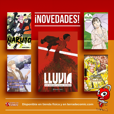 Recibido: novedades del miércoles | Terra de Còmic - Tu tienda de cómics online especializada en cómics, manga y merchandising