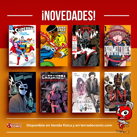 Recibido: novedades del jueves | Terra de Còmic - Tu tienda de cómics online especializada en cómics, manga y merchandising