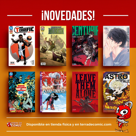 Recibido: novedades del jueves | Terra de Còmic - Tu tienda de cómics online especializada en cómics, manga y merchandising