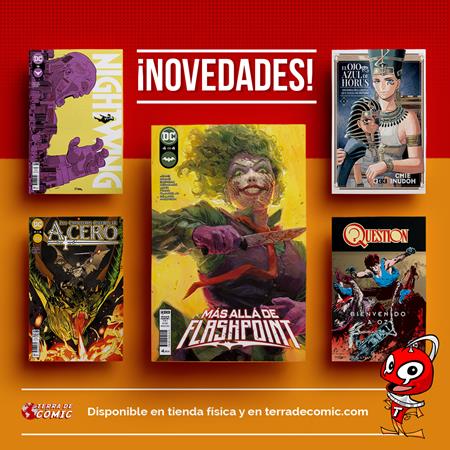 Recibido: novedades del martes | Terra de Còmic - Tu tienda de cómics online especializada en cómics, manga y merchandising