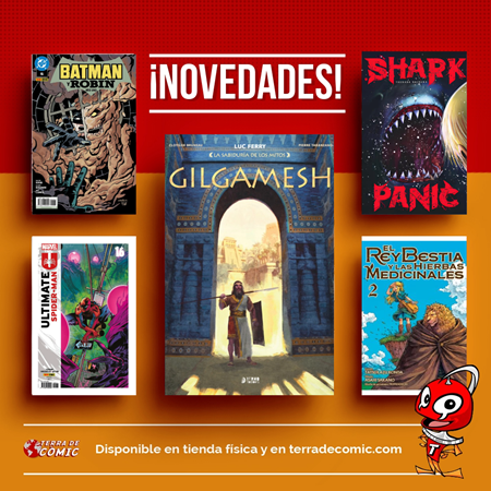 Recibido: novedades del jueves | Terra de Còmic - Tu tienda de cómics online especializada en cómics, manga y merchandising