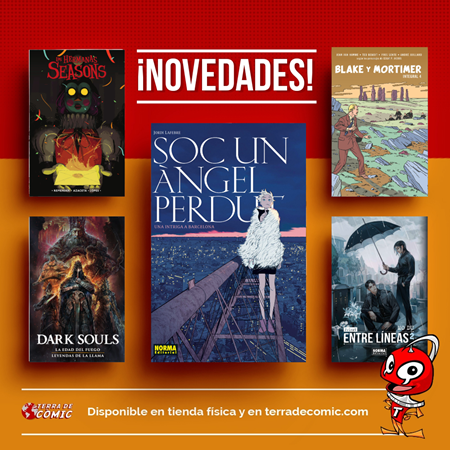 Recibido: novedades del viernes | Terra de Còmic - Tu tienda de cómics online especializada en cómics, manga y merchandising