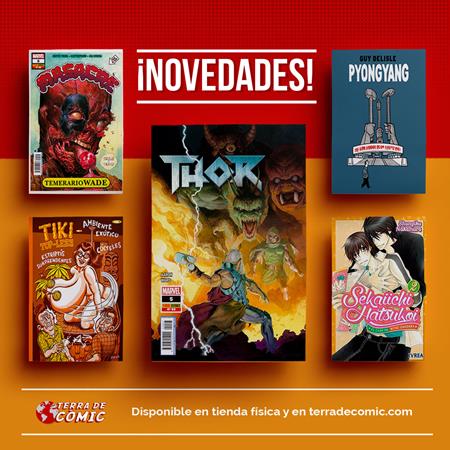 Recibido: novedades del jueves | Terra de Còmic - Tu tienda de cómics online especializada en cómics, manga y merchandising