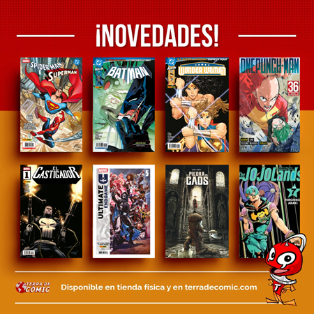 Recibido: novedades del jueves | Terra de Còmic - Tu tienda de cómics online especializada en cómics, manga y merchandising