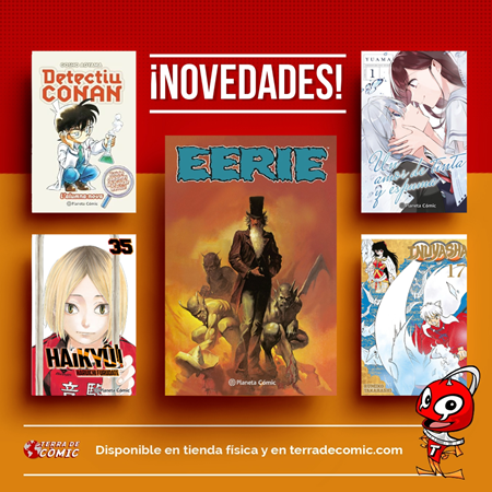 Recibido: novedades del miércoles | Terra de Còmic - Tu tienda de cómics online especializada en cómics, manga y merchandising