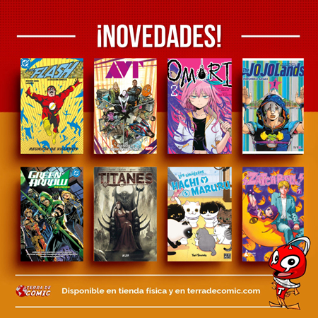Recibido: novedades del jueves | Terra de Còmic - Tu tienda de cómics online especializada en cómics, manga y merchandising