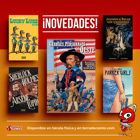 Recibido: novedades del viernes | Terra de Còmic - Tu tienda de cómics online especializada en cómics, manga y merchandising