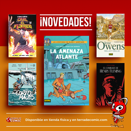 Recibido: novedades del viernes | Terra de Còmic - Tu tienda de cómics online especializada en cómics, manga y merchandising