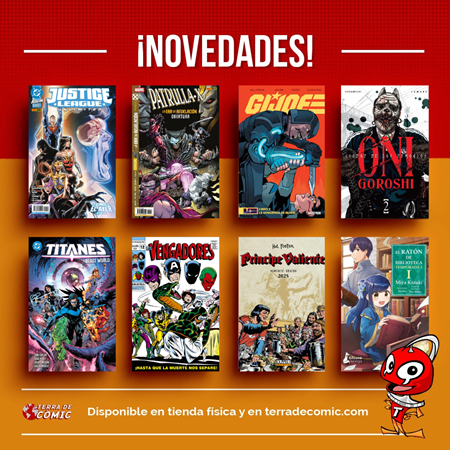 Recibido: novedades del jueves | Terra de Còmic - Tu tienda de cómics online especializada en cómics, manga y merchandising