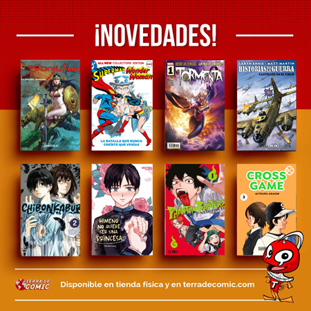 Recibido: novedades del jueves | Terra de Còmic - Tu tienda de cómics online especializada en cómics, manga y merchandising