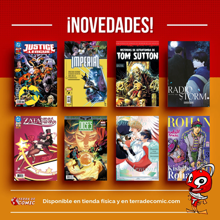 Recibido: novedades del jueves | Terra de Còmic - Tu tienda de cómics online especializada en cómics, manga y merchandising