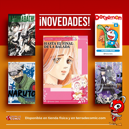 Recibido: novedades del miércoles | Terra de Còmic - Tu tienda de cómics online especializada en cómics, manga y merchandising