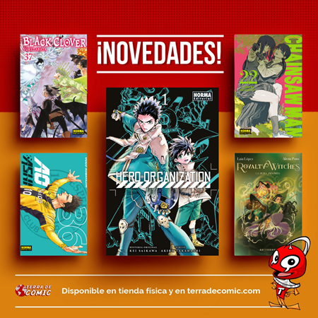 Recibido: novedades del viernes | Terra de Còmic - Tu tienda de cómics online especializada en cómics, manga y merchandising