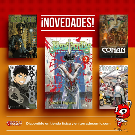 Recibido: novedades del miércoles | Terra de Còmic - Tu tienda de cómics online especializada en cómics, manga y merchandising
