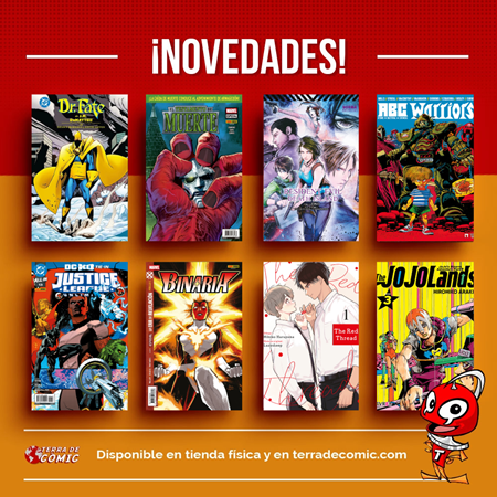 Recibido: novedades del jueves | Terra de Còmic - Tu tienda de cómics online especializada en cómics, manga y merchandising