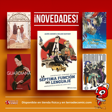 Recibido: novedades del miércoles | Terra de Còmic - Tu tienda de cómics online especializada en cómics, manga y merchandising