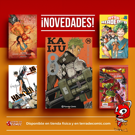 Recibido: novedades del miércoles | Terra de Còmic - Tu tienda de cómics online especializada en cómics, manga y merchandising