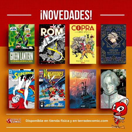Recibido: novedades del jueves | Terra de Còmic - Tu tienda de cómics online especializada en cómics, manga y merchandising