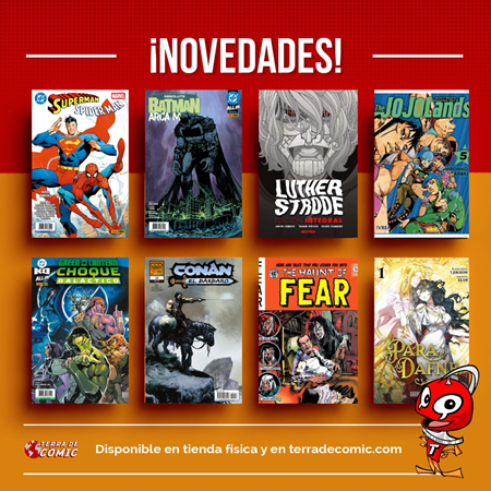 Recibido: novedades del jueves | Terra de Còmic - Tu tienda de cómics online especializada en cómics, manga y merchandising