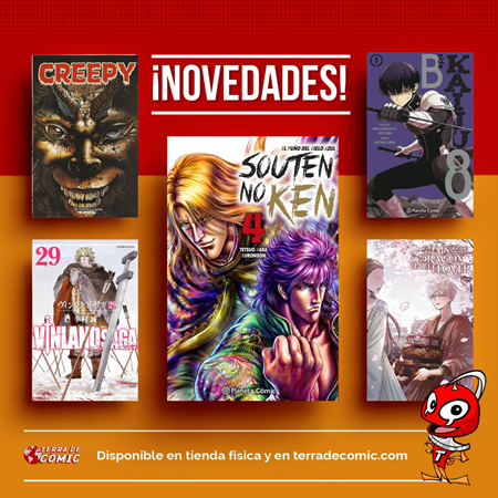 Recibido: novedades del miércoles | Terra de Còmic - Tu tienda de cómics online especializada en cómics, manga y merchandising