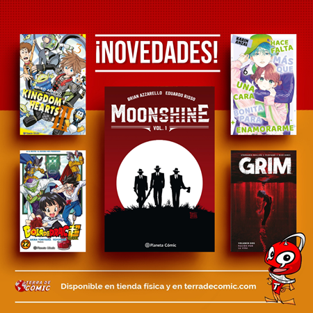 Recibido: novedades del miércoles | Terra de Còmic - Tu tienda de cómics online especializada en cómics, manga y merchandising