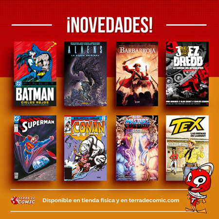 Recibido: novedades del jueves | Terra de Còmic - Tu tienda de cómics online especializada en cómics, manga y merchandising