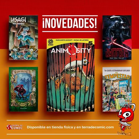 Recibido: novedades del miércoles | Terra de Còmic - Tu tienda de cómics online especializada en cómics, manga y merchandising