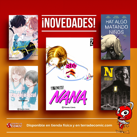 Recibido: novedades del miércoles | Terra de Còmic - Tu tienda de cómics online especializada en cómics, manga y merchandising