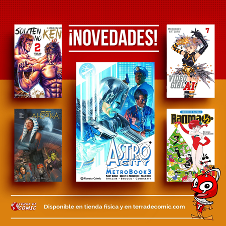 Recibido: novedades del miércoles | Terra de Còmic - Tu tienda de cómics online especializada en cómics, manga y merchandising