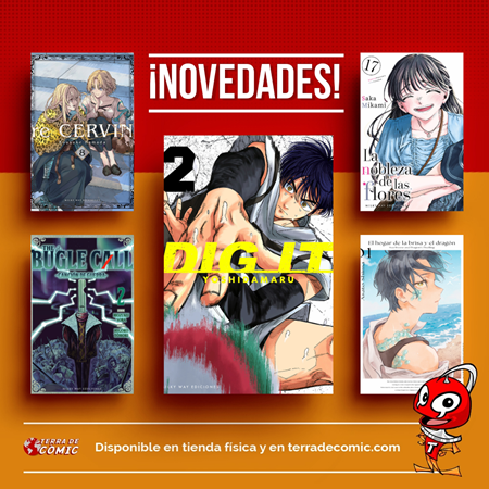 Recibido: novedades del miércoles | Terra de Còmic - Tu tienda de cómics online especializada en cómics, manga y merchandising
