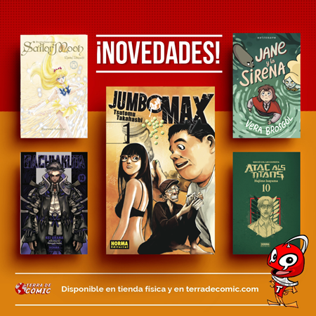 Recibido: novedades del viernes | Terra de Còmic - Tu tienda de cómics online especializada en cómics, manga y merchandising