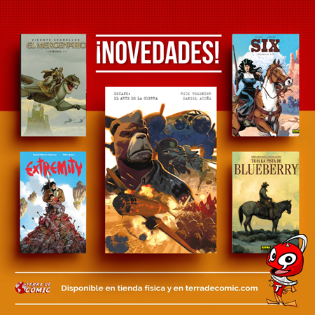 Recibido: novedades del viernes | Terra de Còmic - Tu tienda de cómics online especializada en cómics, manga y merchandising