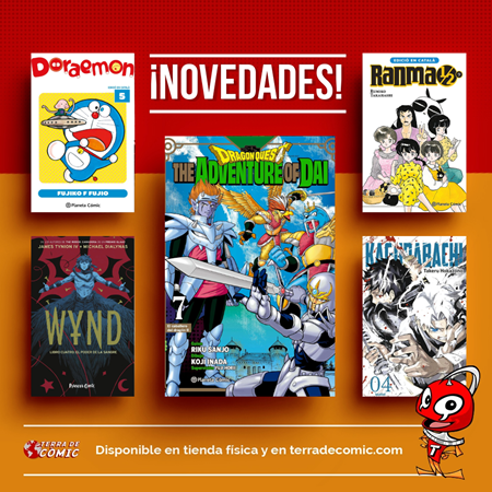 Recibido: novedades del miércoles | Terra de Còmic - Tu tienda de cómics online especializada en cómics, manga y merchandising
