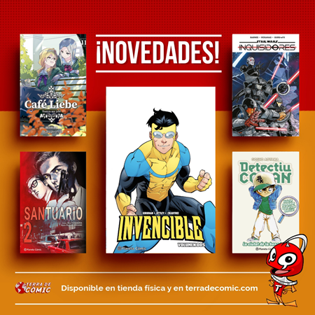 Recibido: novedades del miércoles | Terra de Còmic - Tu tienda de cómics online especializada en cómics, manga y merchandising