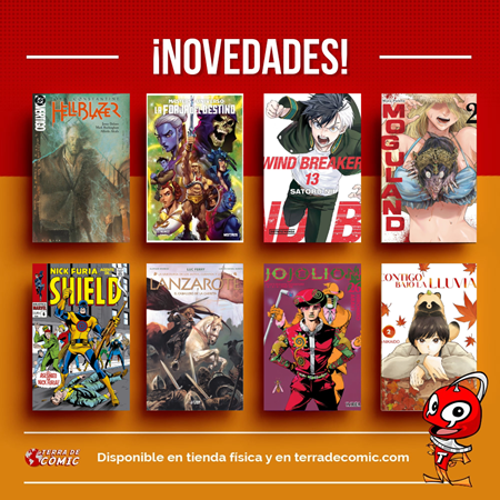 Recibido: novedades del jueves | Terra de Còmic - Tu tienda de cómics online especializada en cómics, manga y merchandising